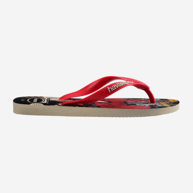 Havaianas Top Marvel Classics Men's Flip Flops | RFMUKH-658