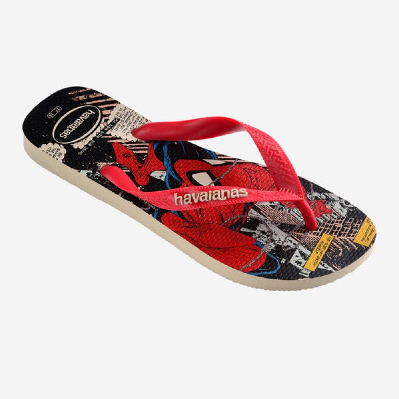 Havaianas Top Marvel Classics Men's Flip Flops | RFMUKH-658