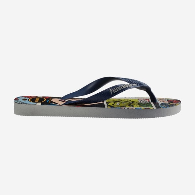 Havaianas Top Marvel Classics Men's Flip Flops | IQHEWN-529