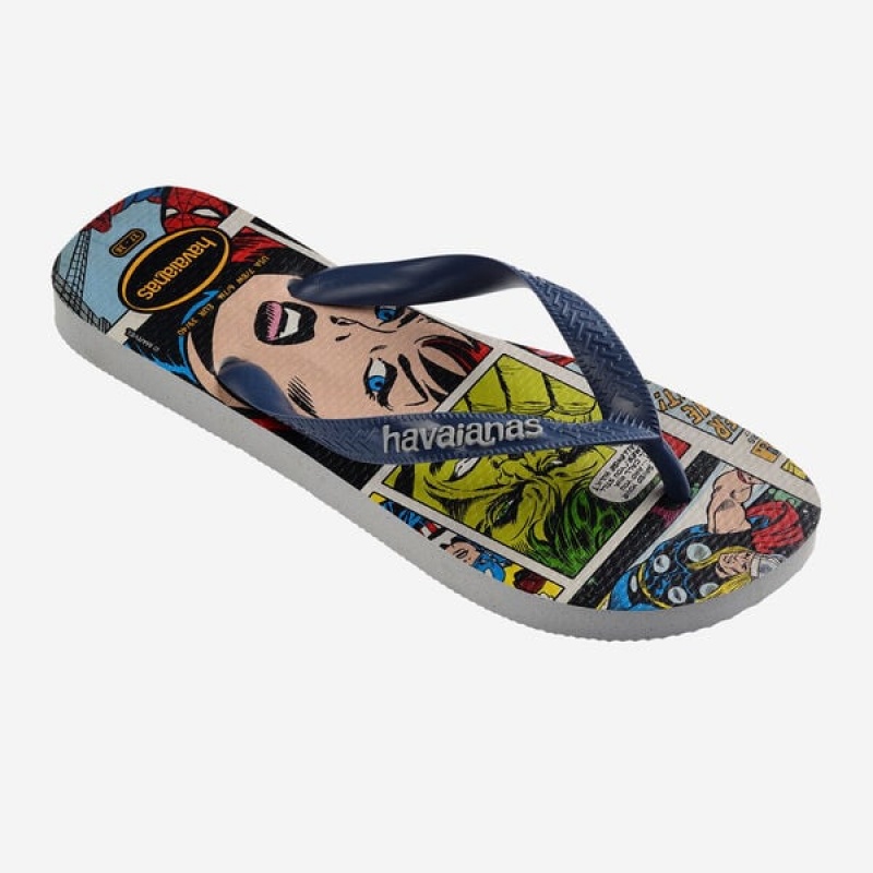 Havaianas Top Marvel Classics Men's Flip Flops | IQHEWN-529