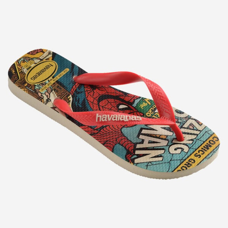 Havaianas Top Marvel Classics Men's Flip Flops | GWEZNL-902