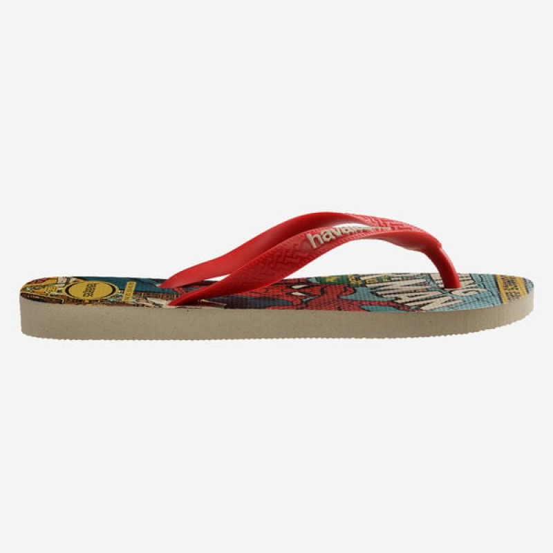 Havaianas Top Marvel Classics Men's Flip Flops | GWEZNL-902