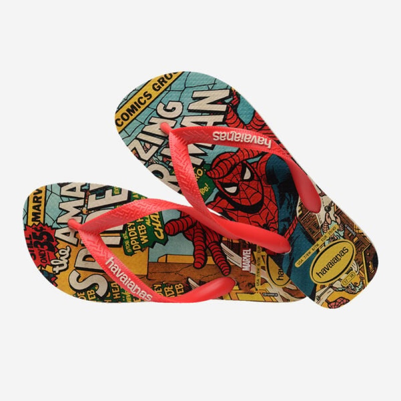 Havaianas Top Marvel Classics Men's Flip Flops | GWEZNL-902