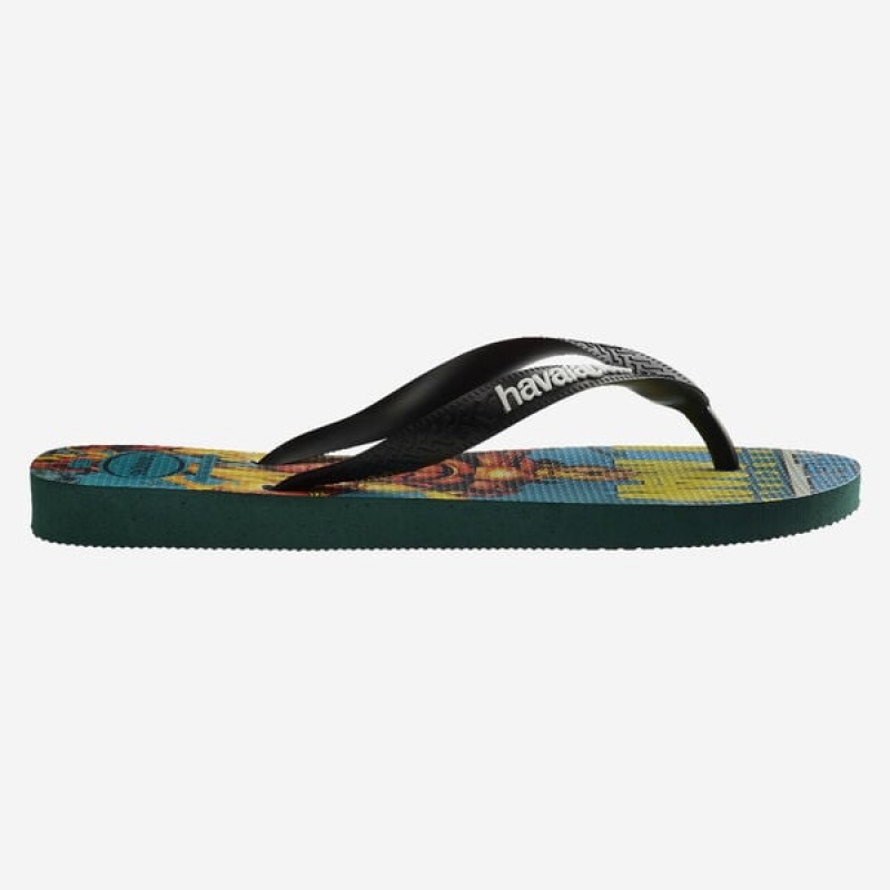 Havaianas Top Marvel Classics Women's Flip Flops | CWIJAT-396