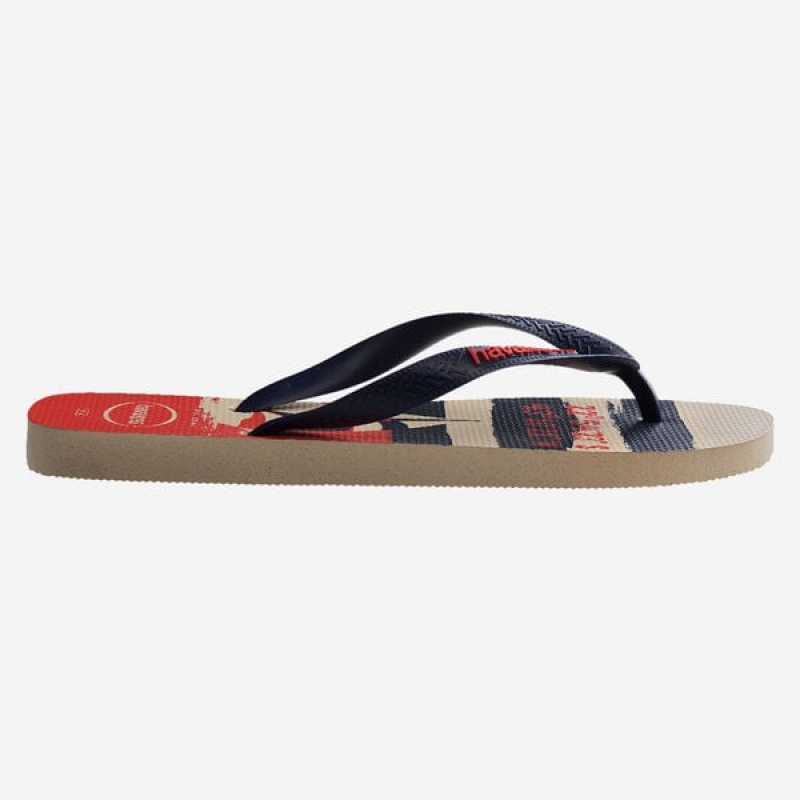 Havaianas Top Nautical Men's Flip Flops | NGKIZP-126