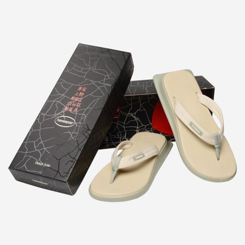 Havaianas Tradi Zori II Men's Flip Flops | JQAROM-426