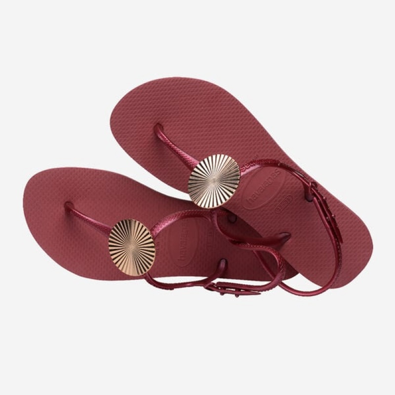 Havaianas Twist Metal Women's Sandals | OSDWLY-619