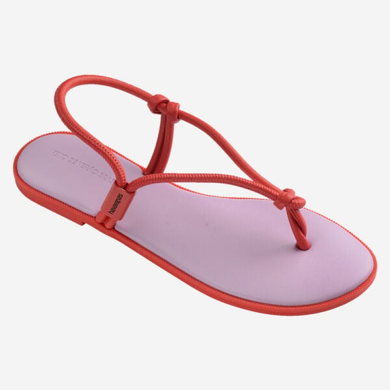 Havaianas Una Acai Women's Sandals | UTLZQI-674