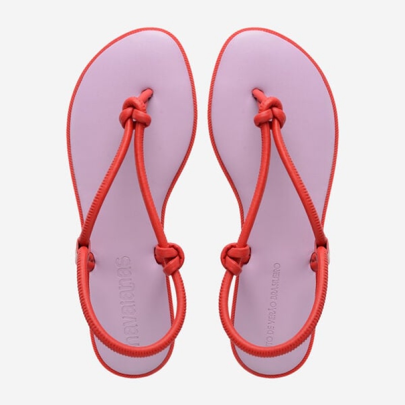 Havaianas Una Acai Women\'s Sandals | UTLZQI-674