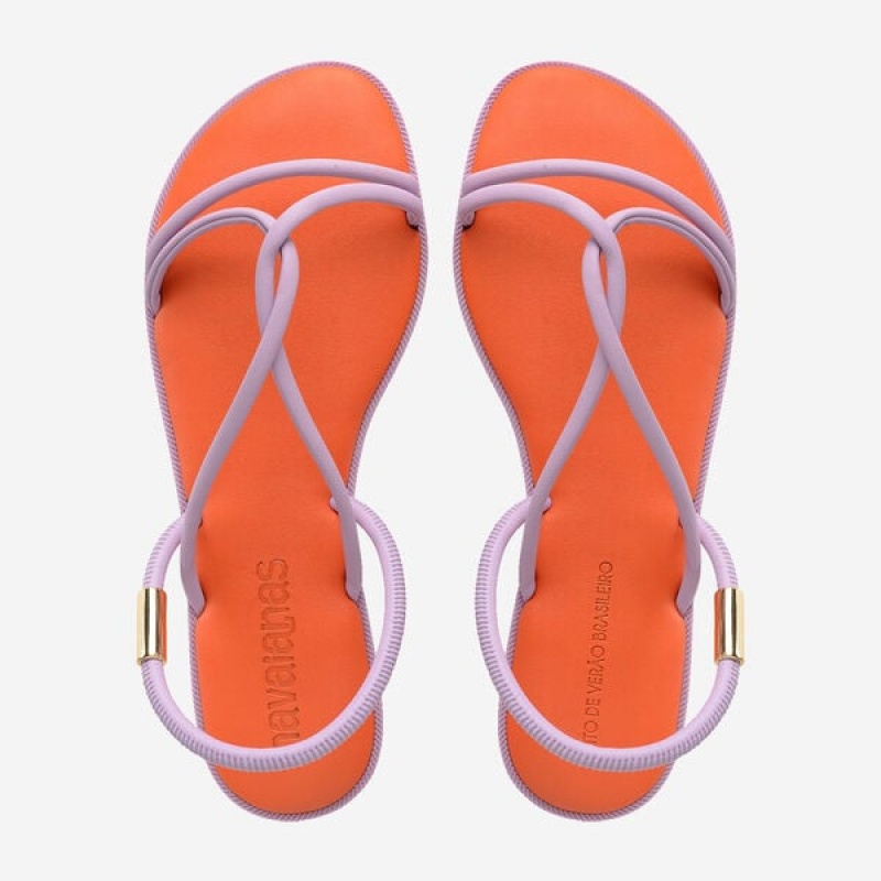 Havaianas Una Manga Women\'s Sandals | TQPKWX-482