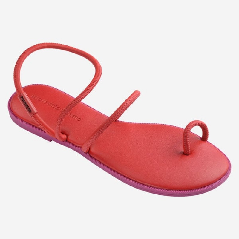 Havaianas Una Pitanga Women's Sandals | UOACDI-374