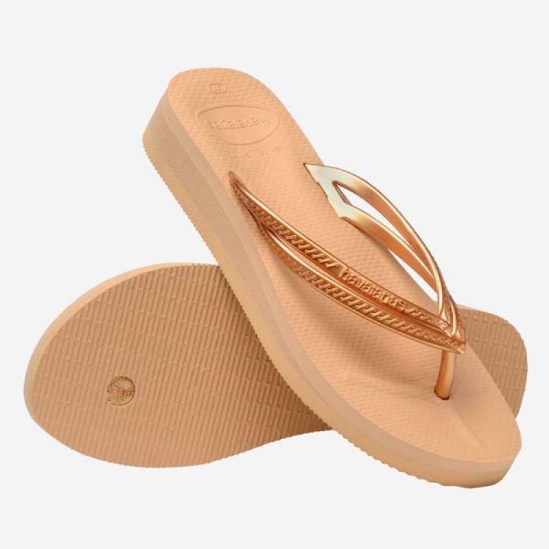 Havaianas Wedges Women's Flip Flops | NBTZHG-015