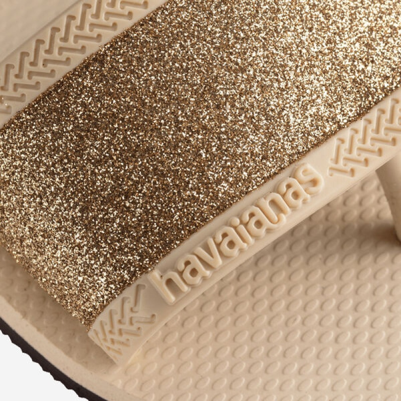 Havaianas You Angra Glitter Women's Sandals | ZDOFAL-513