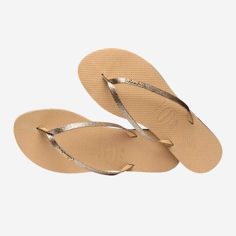 Havaianas You Glitter Women's Sandals | IAMGOR-631