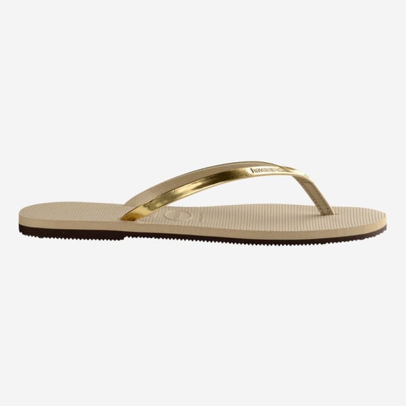 Havaianas You Metallic Women's Sandals | UOWMVX-431