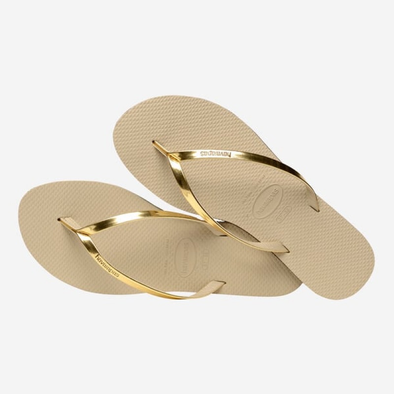 Havaianas You Metallic Women's Sandals | UOWMVX-431