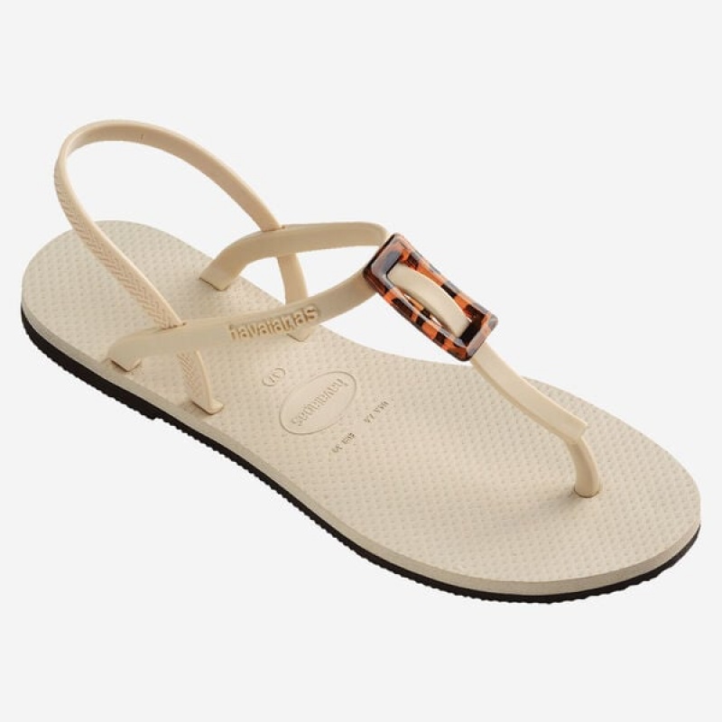 Havaianas You Paraty Buckle Turtle Women's Sandals | VZBULQ-408