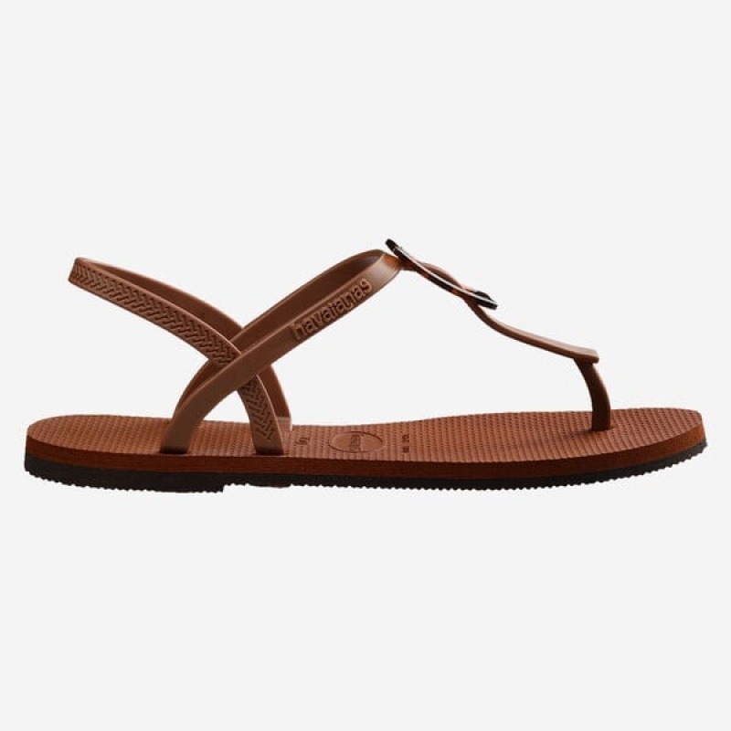 Havaianas You Paraty Buckle Turtle Women's Sandals | DKHASJ-410