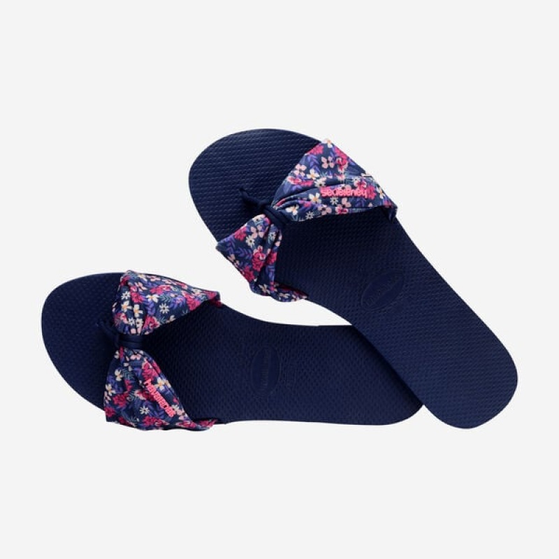 Havaianas You Saint Tropez Print Women's Sandals | RYGBVU-034