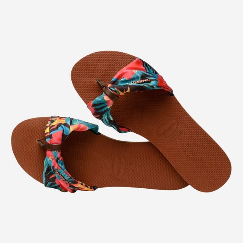 Havaianas You Saint Tropez Women's Sandals | ZMOSVP-916