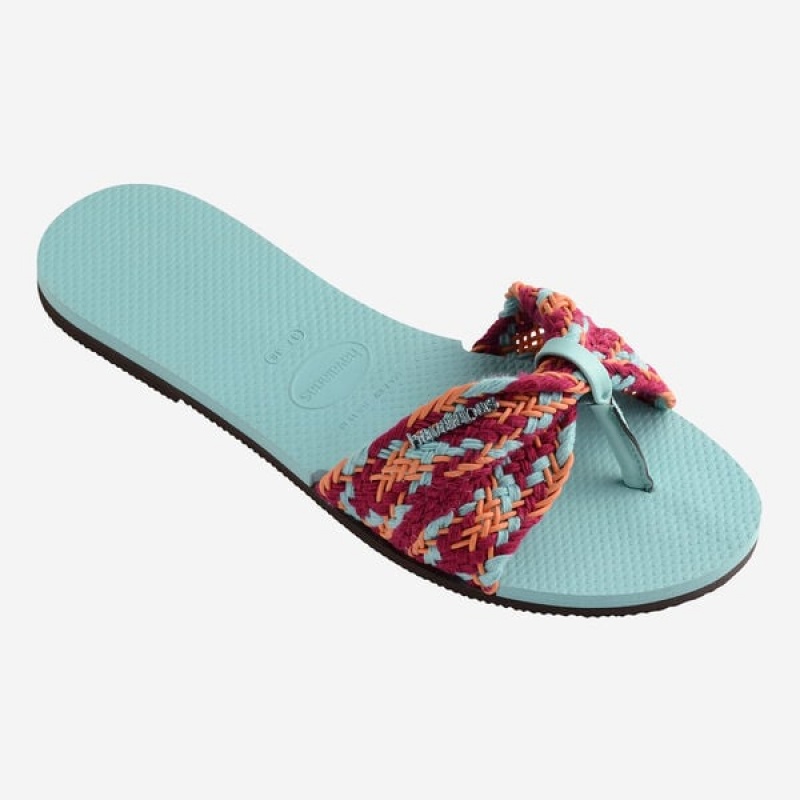 Havaianas You St Tropez Mesh Women's Sandals | UGMQHA-302