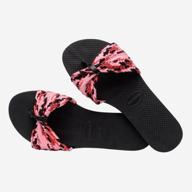 Havaianas You St Tropez Mesh Women's Sandals | XKHNRP-359