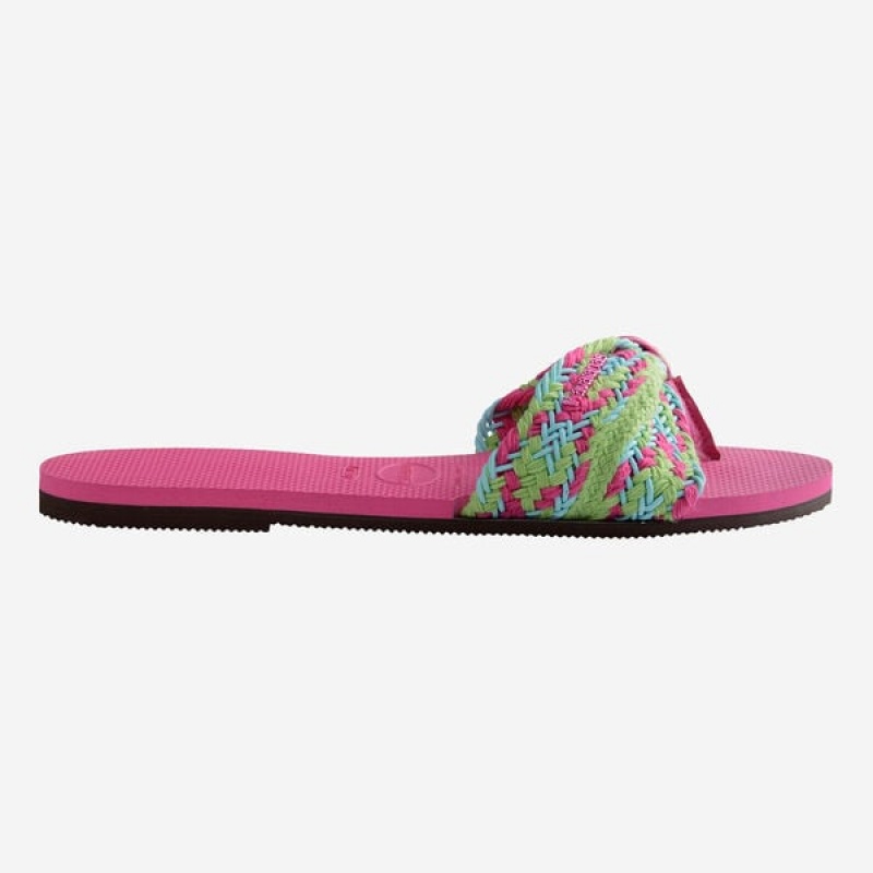 Havaianas You St Tropez Mesh Women's Sandals | BXDJRV-159